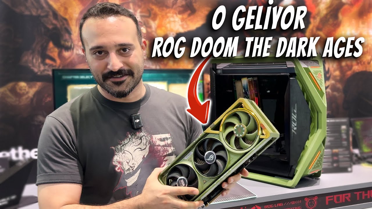 ASUS GÜMBÜR GÜMBÜR GELİYOR 😍 ROG Astral RTX 5080 Doom - Computex 2025
