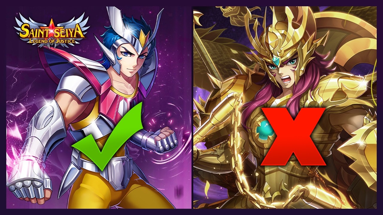 Por que PERSONAJES de PLATA son MEJORES que PJ NUEVOS? | Saint Seiya Legend of Justice