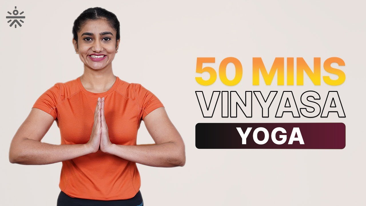 50-Min Vinyasa Yoga Flow for Beginners | Full Body Yoga Routine at Home | @cult.official