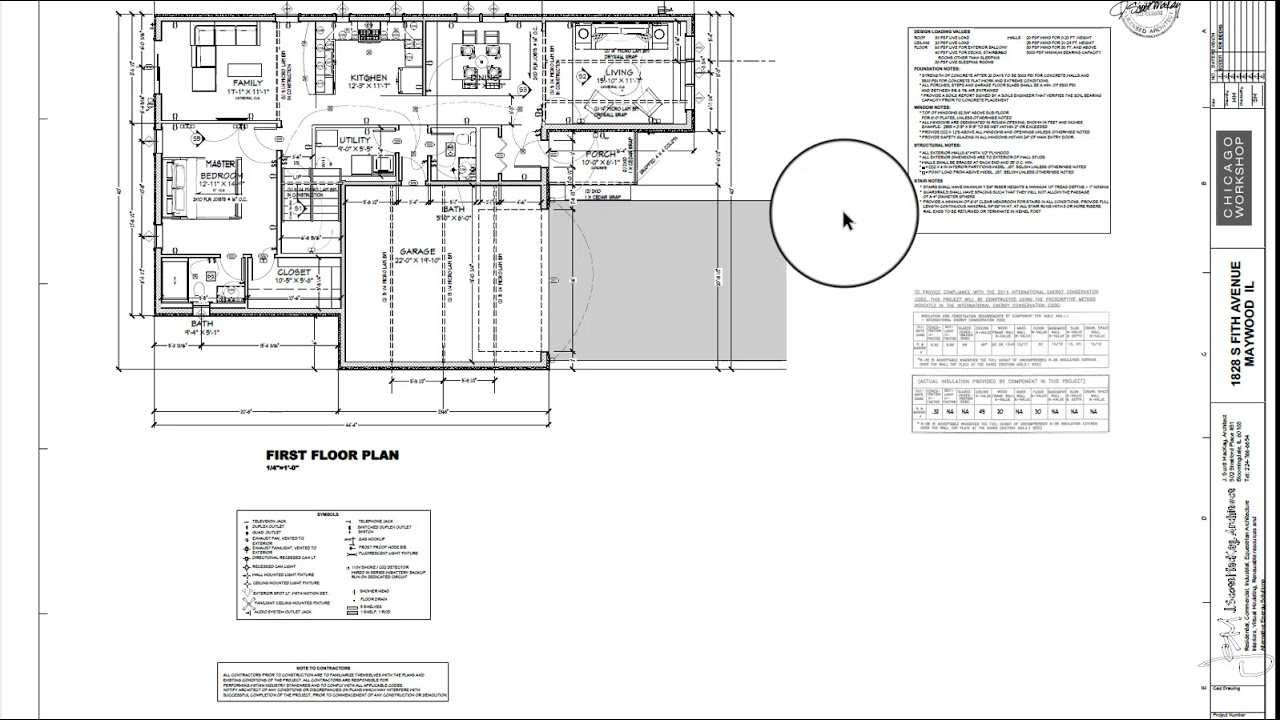ORGANIZING YOUR LAYOUT SHEET FOR A RESIDENTIAL PROJECT