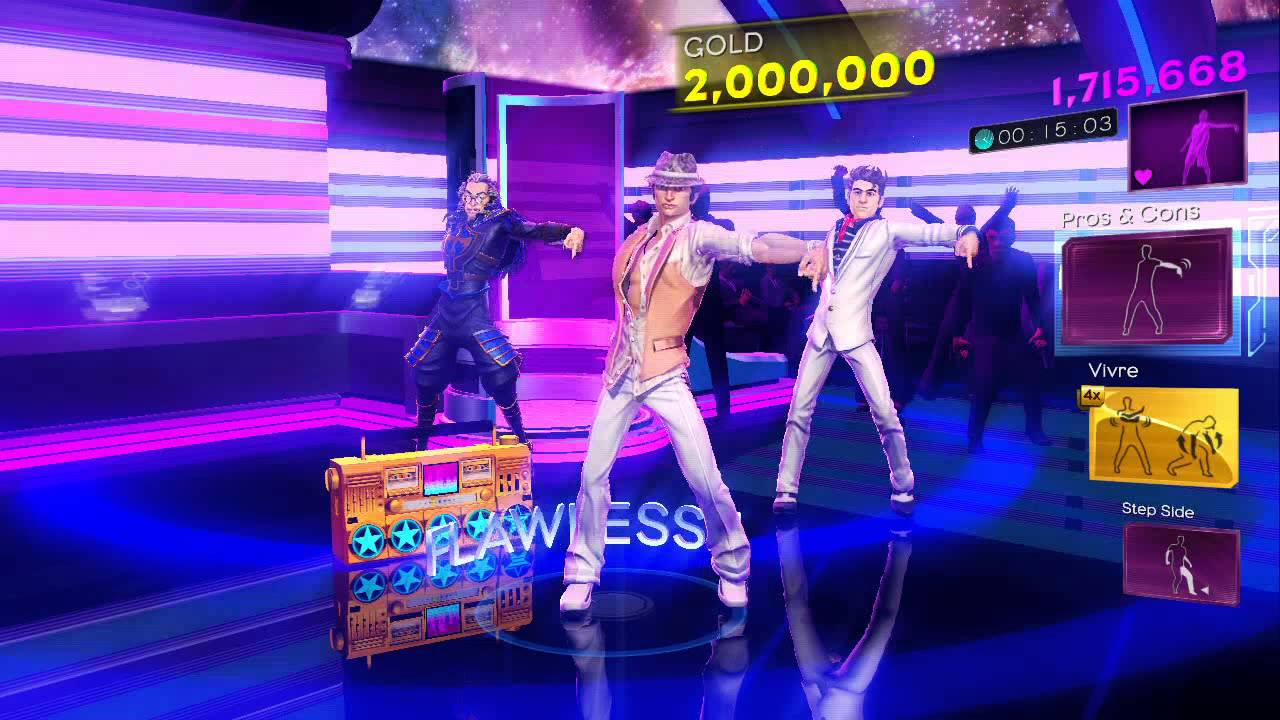 Dance Central 3 DLC - Alejandro (Hard) - Lady Gaga - Gold Stars