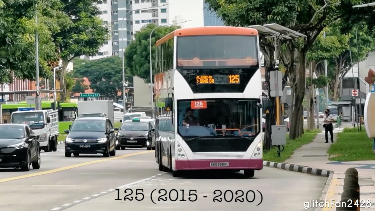 [SBST] (Retired) Memory Lane - Service 125, SBS9889U's Final Permanent Deployment - Volvo B10TL CDGE