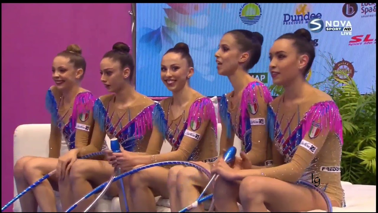Group Italy All-around Routines European Championships Varna 2021