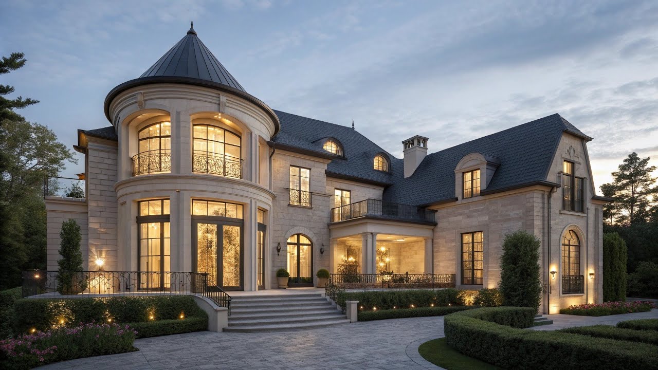 INSIDE a $10M Ultra Luxury Modern Mansion | Glass Facade Dream Home Full Tour