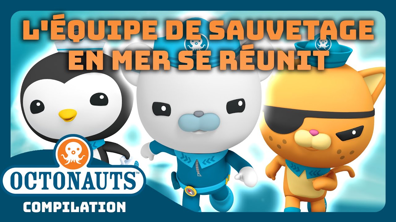 Octonauts - 🐻‍❄️😼🐧 L'équipe de sauvetage en mer se réunit ! 🌊 | Compilation