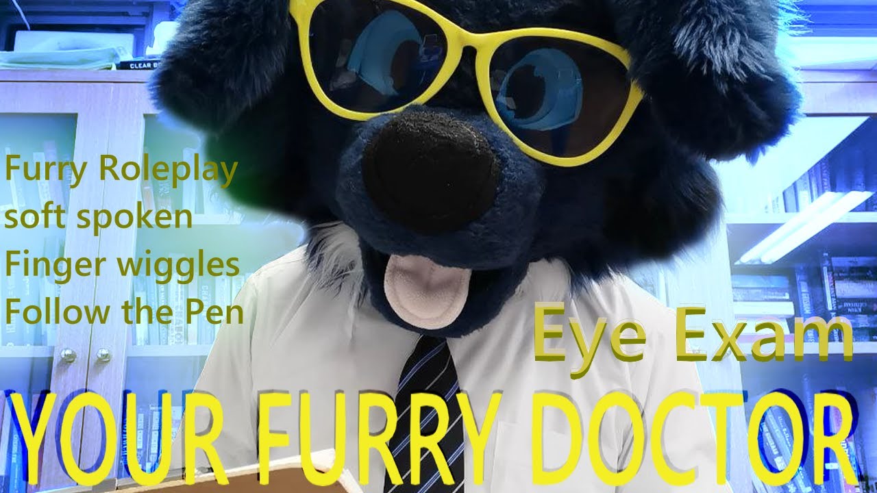 YOUR FURRY DOCTOR | Furry ASMR | Eye Exam | Furry Roleplay, soft spoken, finger wiggles
