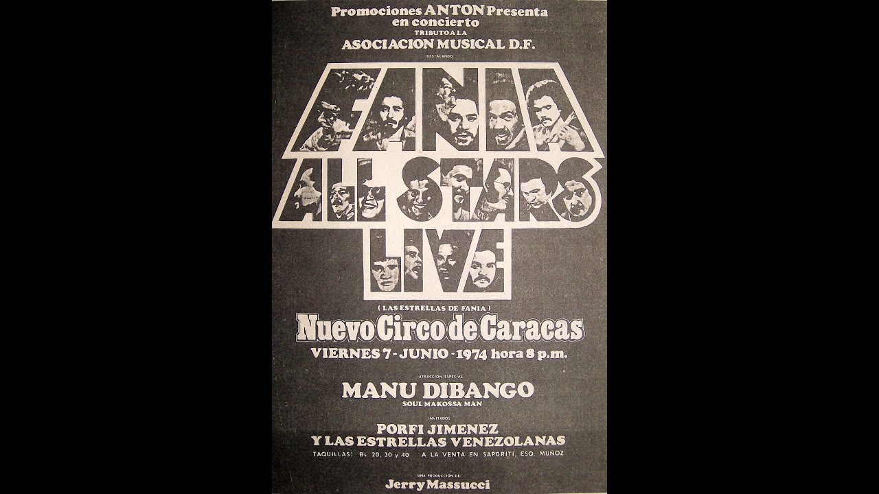 Primera visita de Fania All Stars a Venezuela, contexto histórico