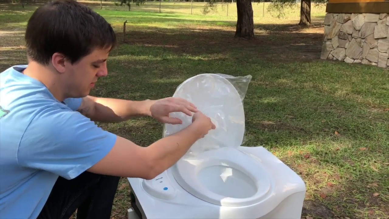Thetford C402C Cassette Toilet Unboxing For RV