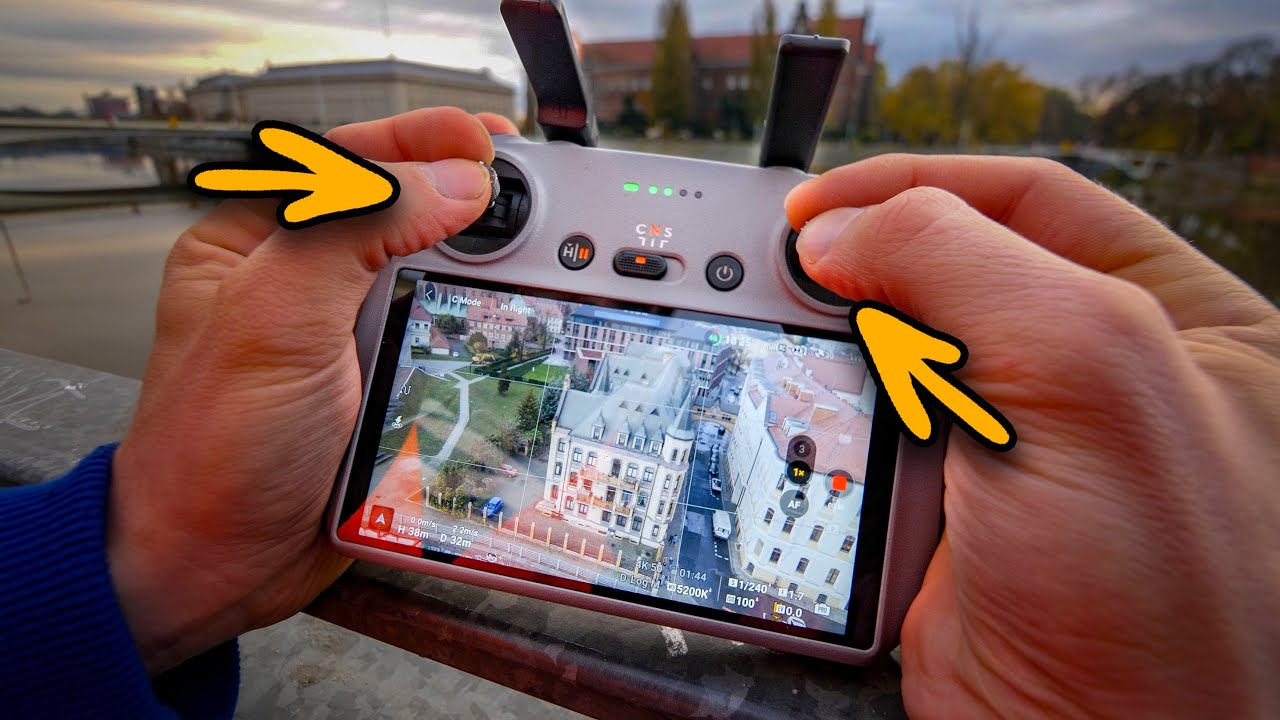 4 ruchy dronem PODNOSZĄCE WARTOŚĆ wideo (na przykładzie DJI Air 3)