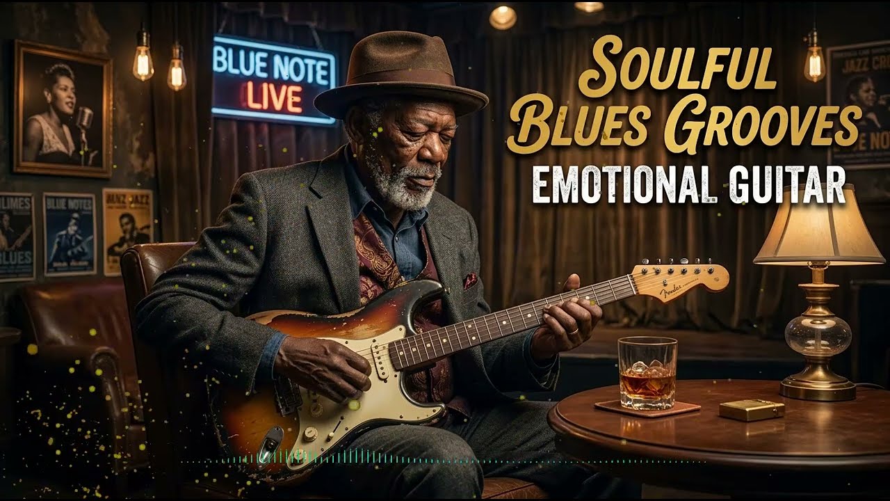 Late Night Chicago Blues Guitar &ndash; Emotional Blues for Night Mood