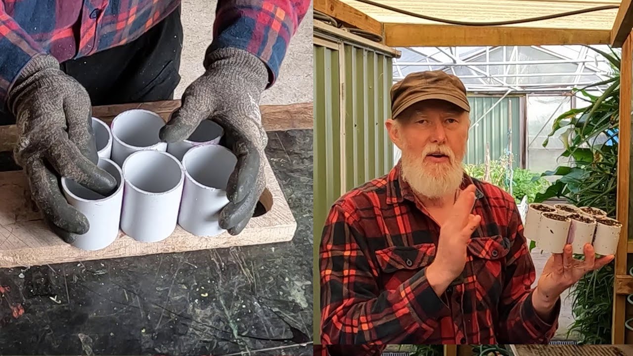Make Your Own Plug Seed Planters!