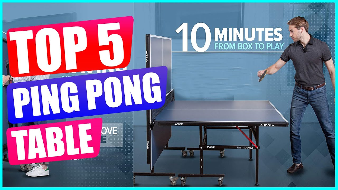 Top 5 Best Ping Pong Table in 2020 Reviews [ Best Quality 5 Picks ]