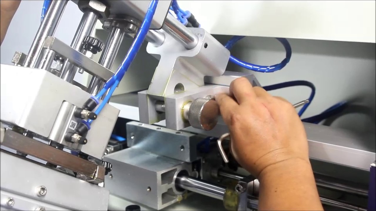 How to set up screen printing machine Part 1