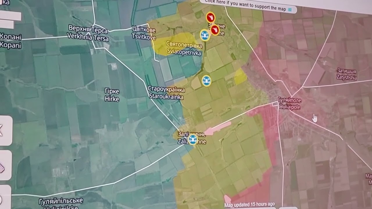 Запорізький напрямок: обидвом сторонам не вистачає ресурсів щоб переломити ситуацію. Вичерпання.