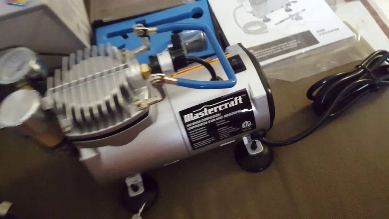 Mastercraft Airbrush Kit 1st impression