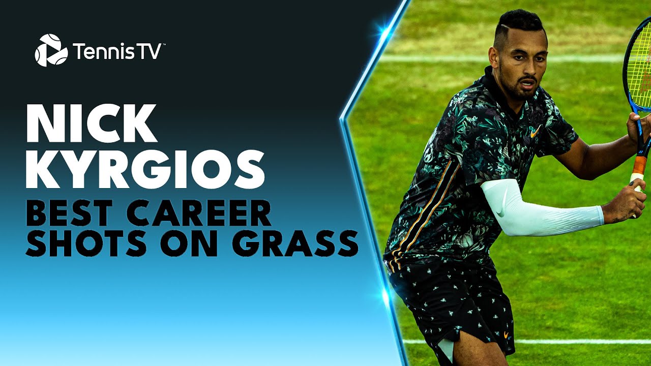 Nick Kyrgios: Best Ever ATP Shots & Rallies On Grass!
