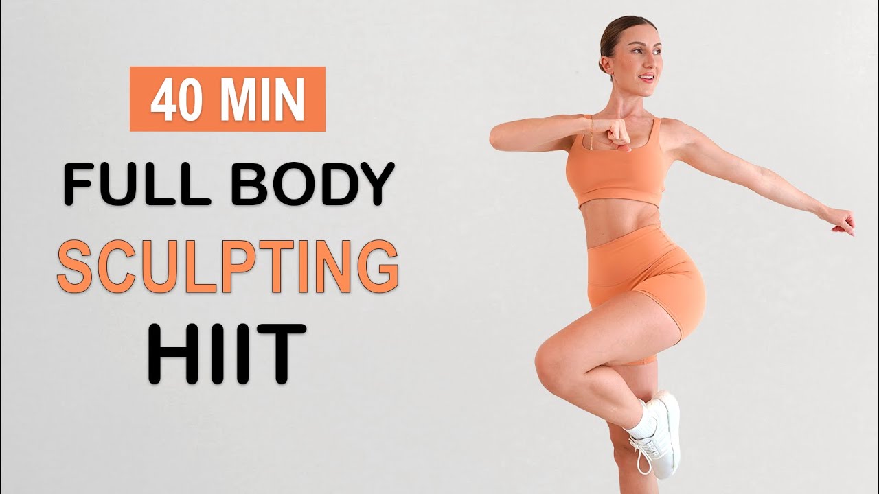40 Min Full Body Toning HIIT | Burn Fat + Sculpt your Legs, Booty, Abs, Back, Arms + Shoulders