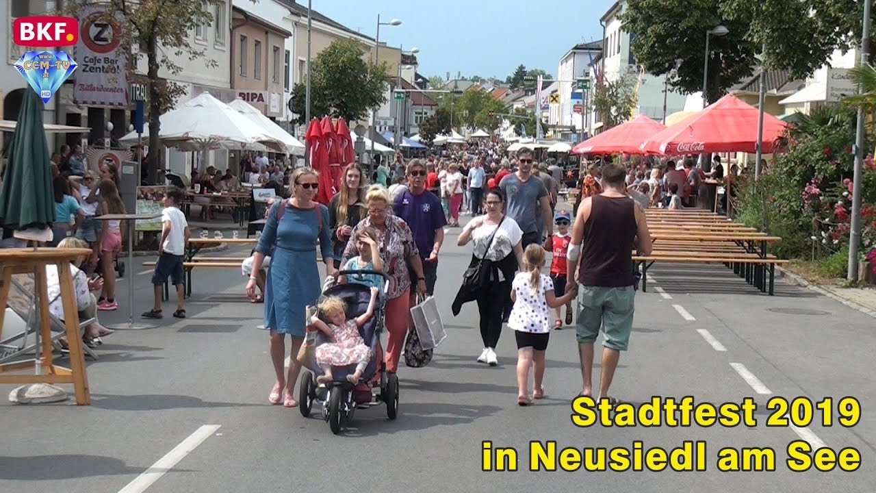 3. 8. 2019 - Stadtfest 2019 in Neusiedl am See - CCM-TV.at
