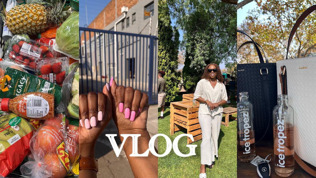 VLOG: Work Event| grocery shopping| Nail appointment #sayoutubers #firsttimeyoutuber #vlogs 