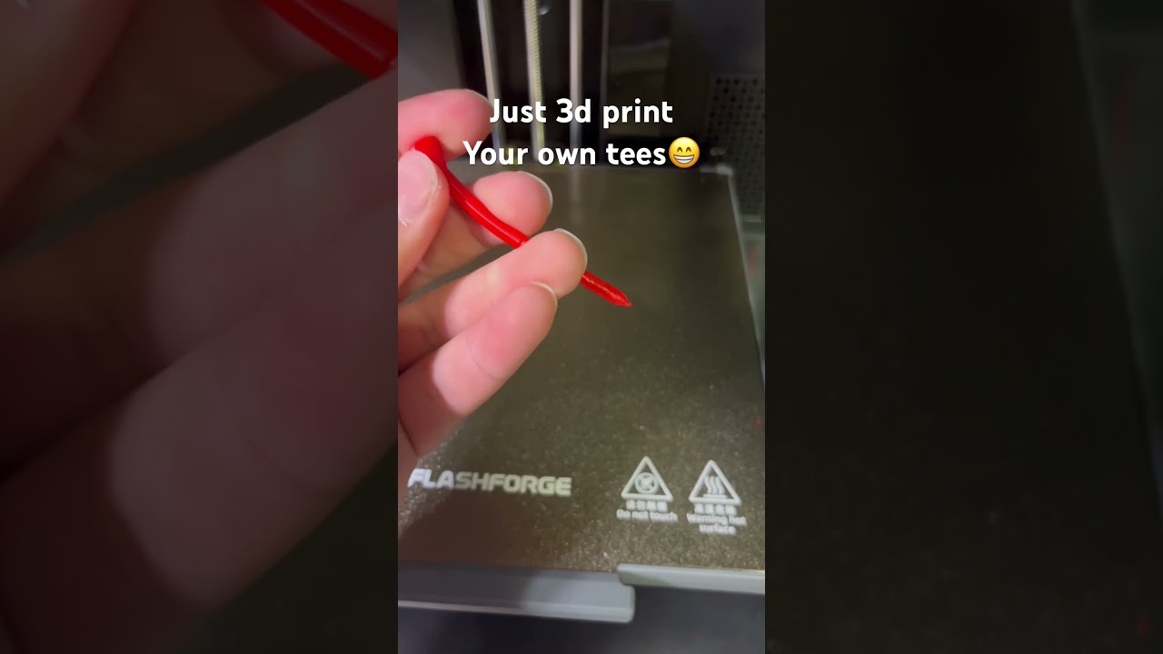 3d printed golf tees#golf#3dprinting