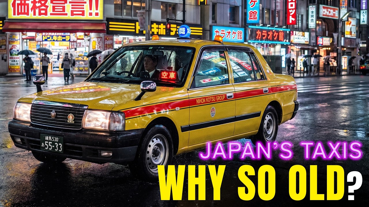 Why Japan&rsquo;s Taxis Looked So Old?