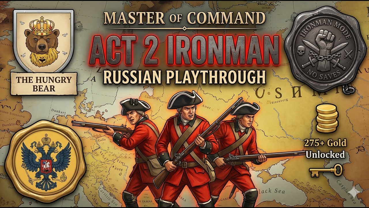 LIVE! Master of Command Russian Ironman Playthrough