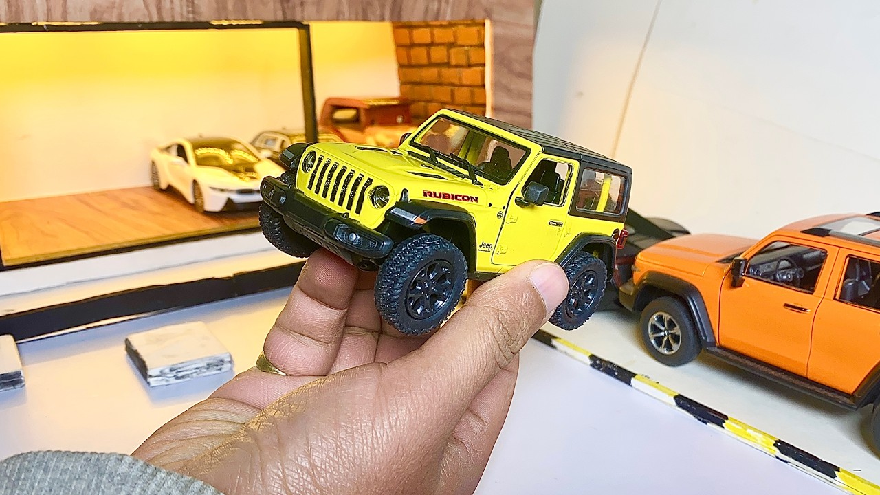 Diecast Car ASMR Live with Tank 300