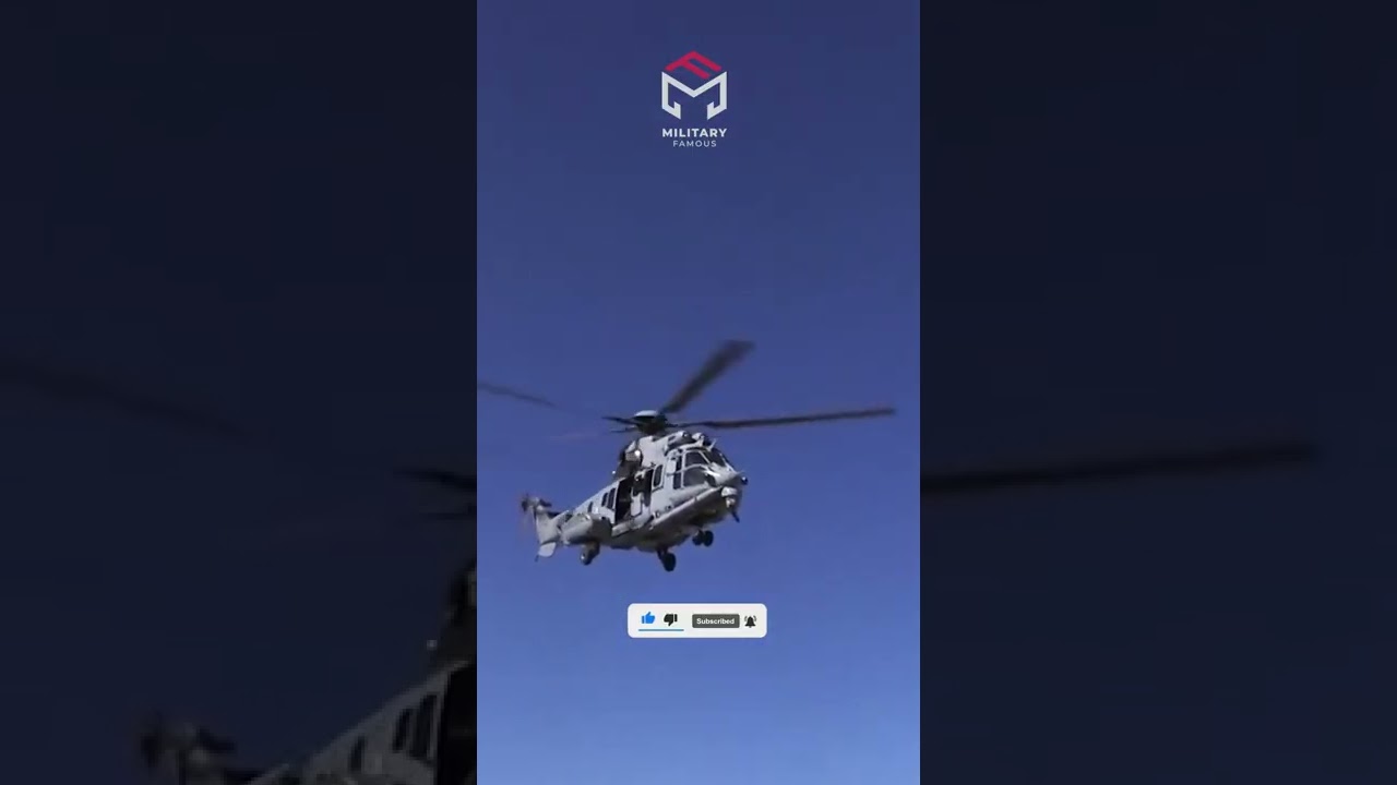 Eurocopter EC-725 Fastest Tactical Transport Helicopter #shorts