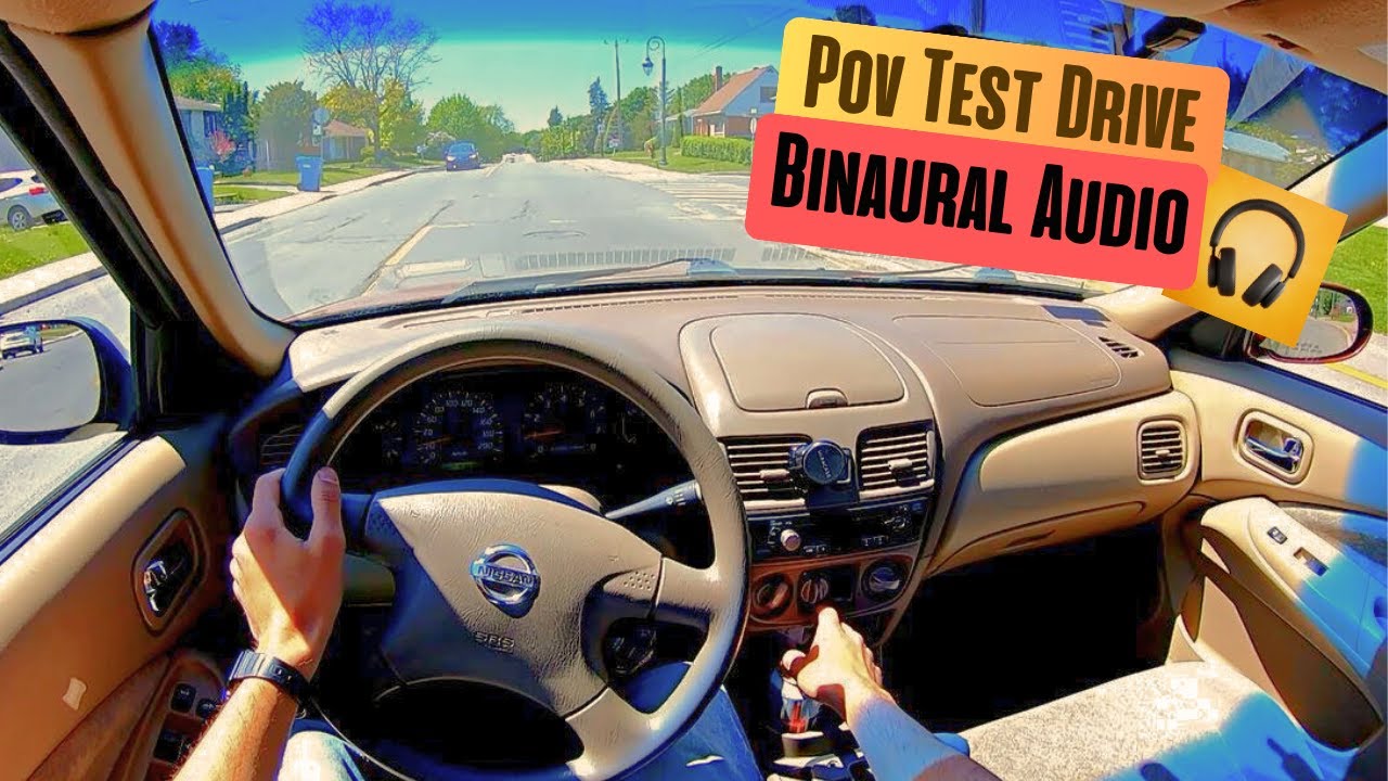 2003 Nissan Sentra POV Drive (Binaural 3D Audio) ASMR