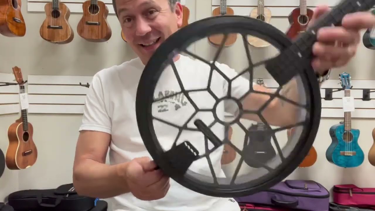 Outdoor Tenor Banjolele Ukulele Demo/Review at Aloha City Ukes - Weatherproof Banjolele