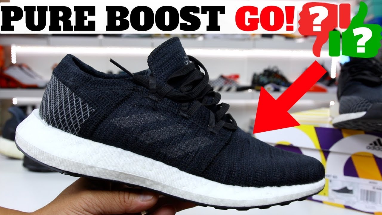 BEST BUDGET BOOST SHOE in 2018?! adidas PURE BOOST GO Review!