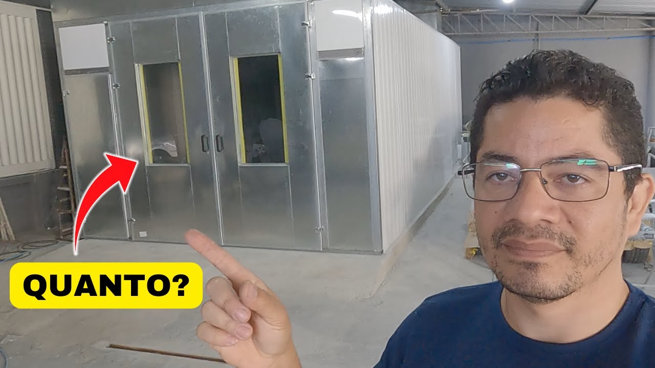 QUANTO CUSTA R$??? Uma CABINE de Pintuta Automotiva Profissional