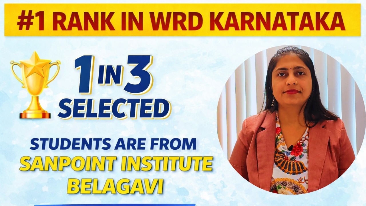 WRD AE RESULTS OUT . SANPoint Students Selections