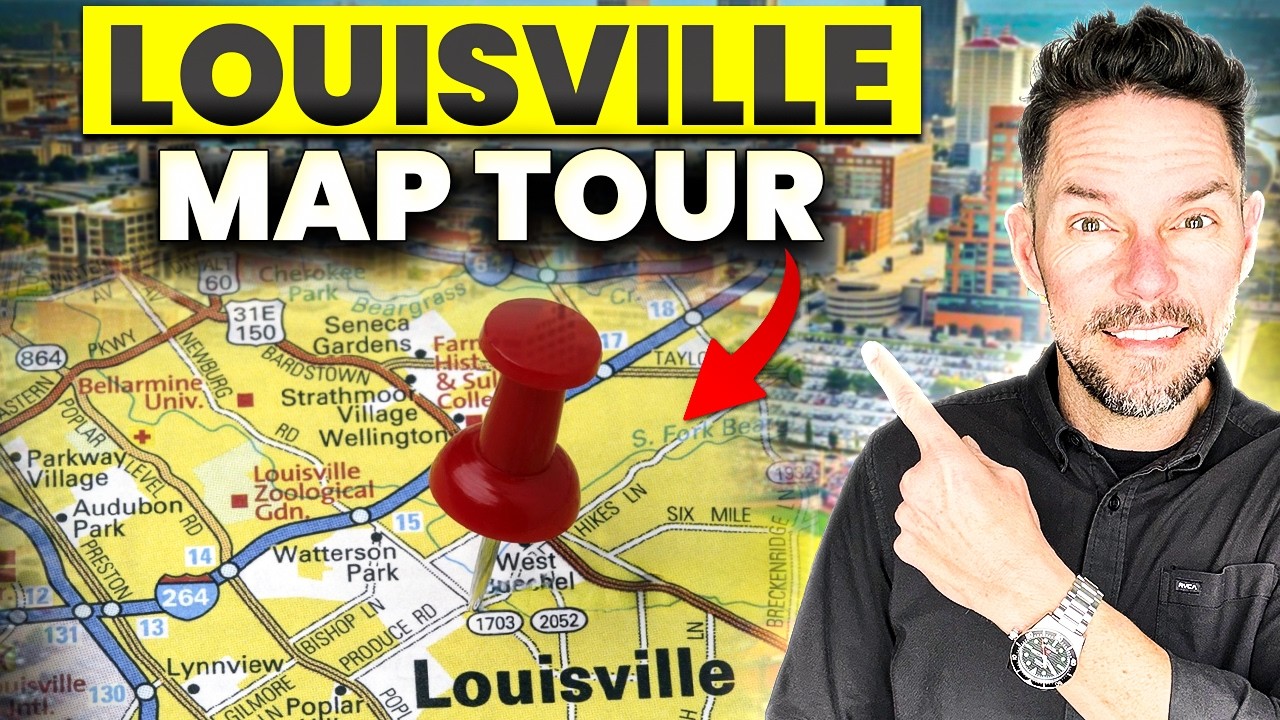 Louisville Kentucky Map Tour