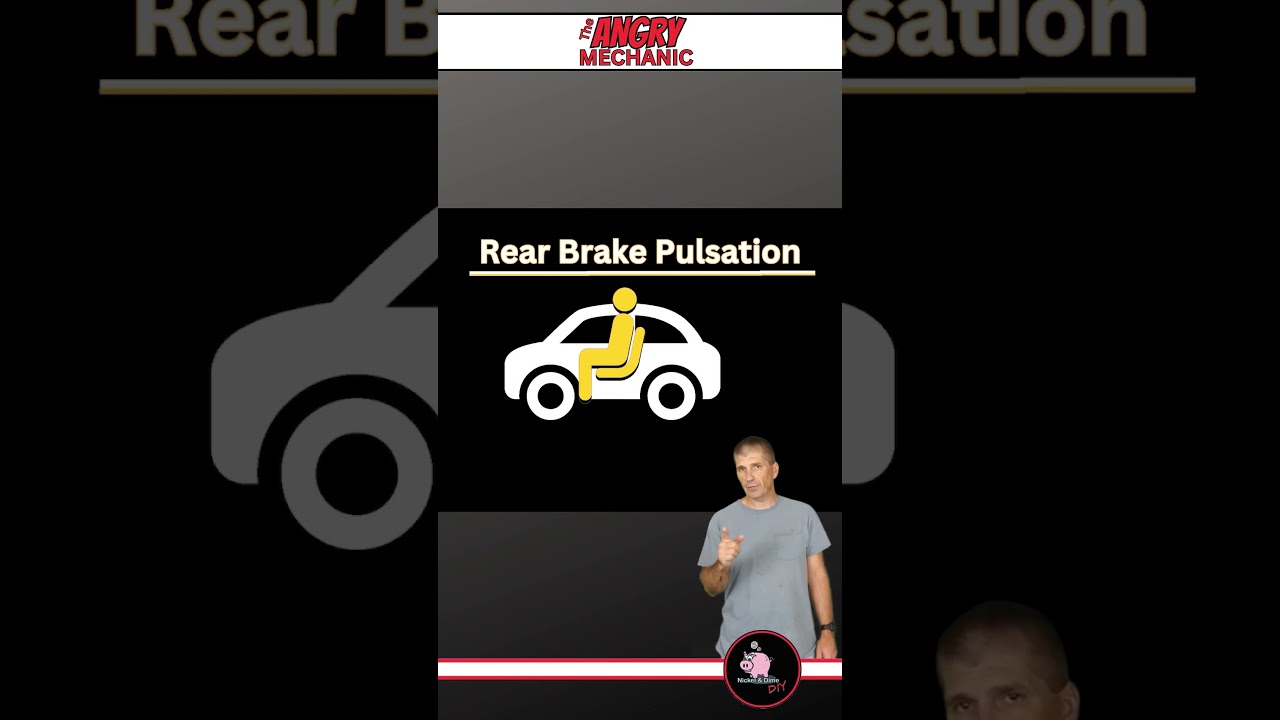 Brake Pulsation: Front Or Rear? (How To Tell The Difference) #shorts #brakes #carrepair #automotive