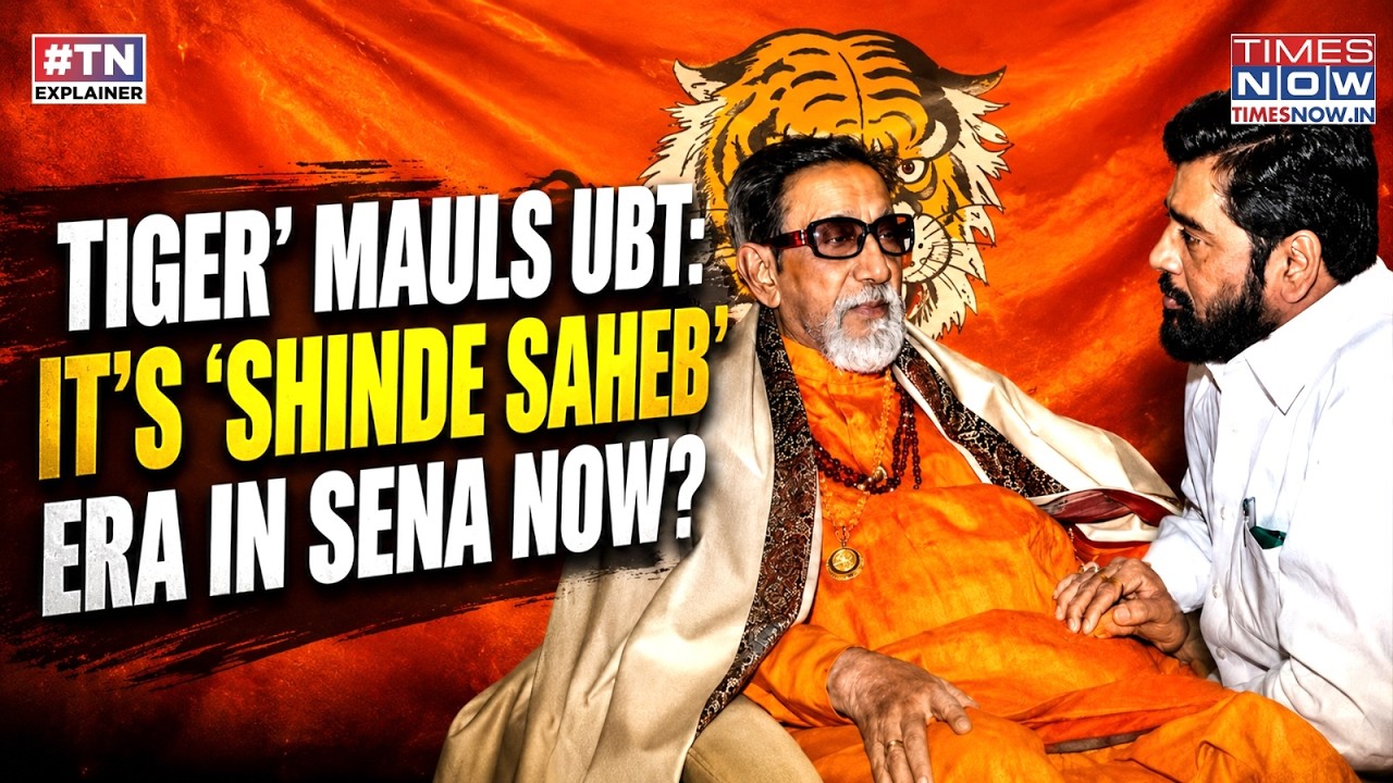 Maharashtra's Shiv Sena 'King': NDA's Shinde Or Thackeray? 'Tiger' Mauls UBT, Rebels End Dynasty?