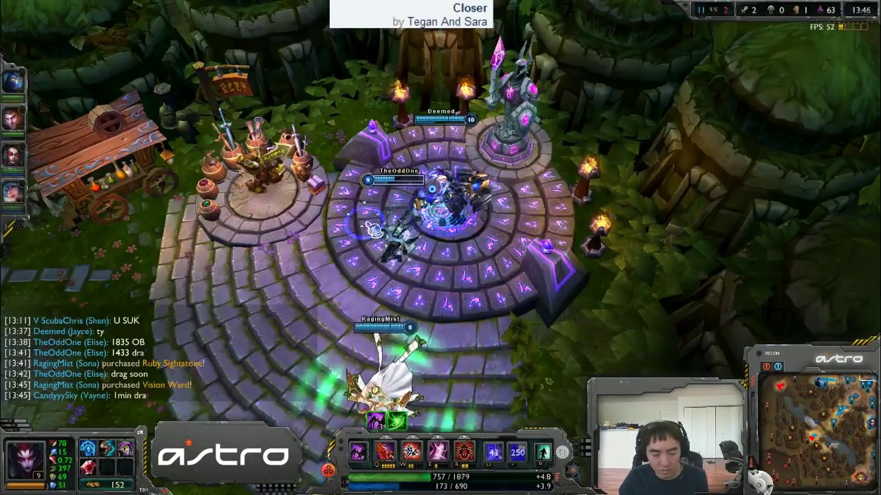 TheOddOne - Elise vs Lee Sin - jungle (Diamond l)