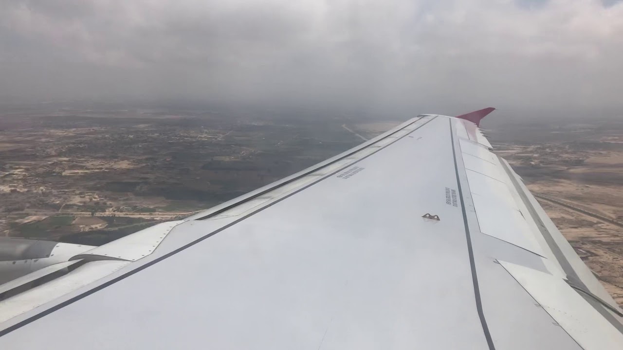 لحظات مرعبه من اقلاع طائره Airbus A320
