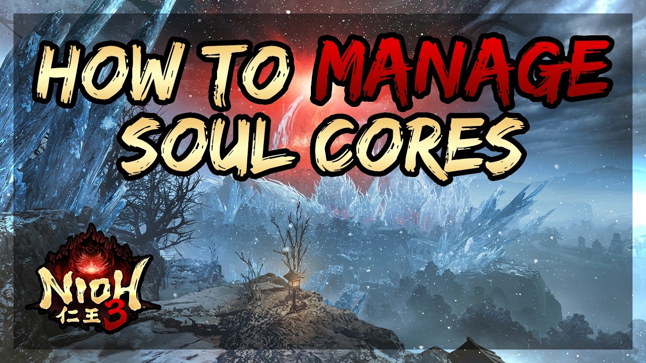Nioh 3 - Managing Soul Cores and Guardian Spirits