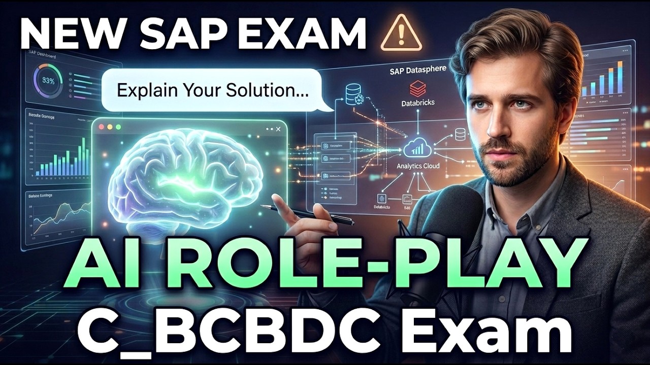 SAP C_BCBDC New Exam Format 2026 ⚠️ AI Role-Play Scenarios | SAP Business Data Cloud Certification