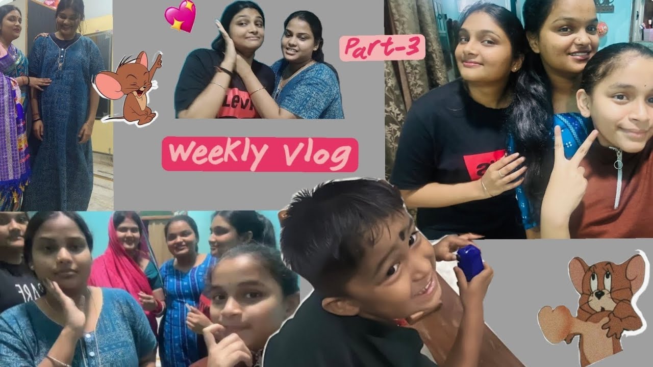 Weekly vlog (part 3) କିଏ ଆସିଲା ଘର କୁ??peisi maa nku vla lagilani silpa nana hata ra hot chocolate 🤣😱