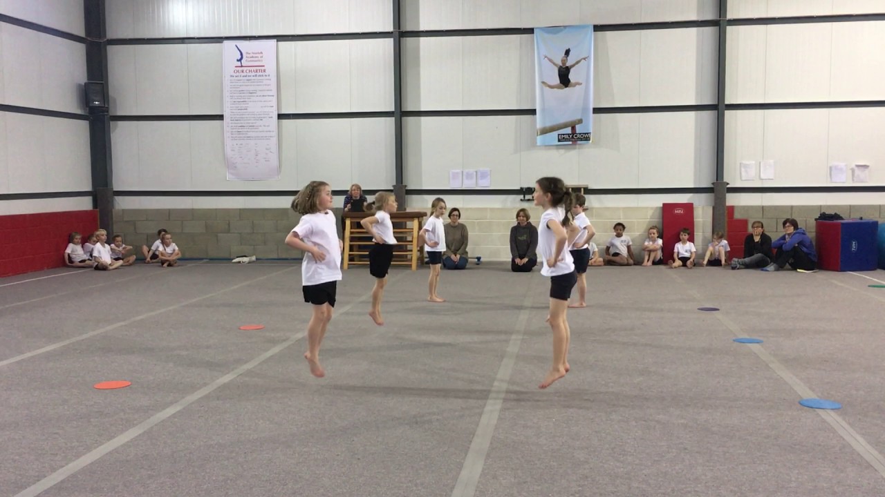 South Norfolk SSP Y1&2 Key Steps Gymnastics Competition 2017 - Spooner Row Primary School (Rainbows)