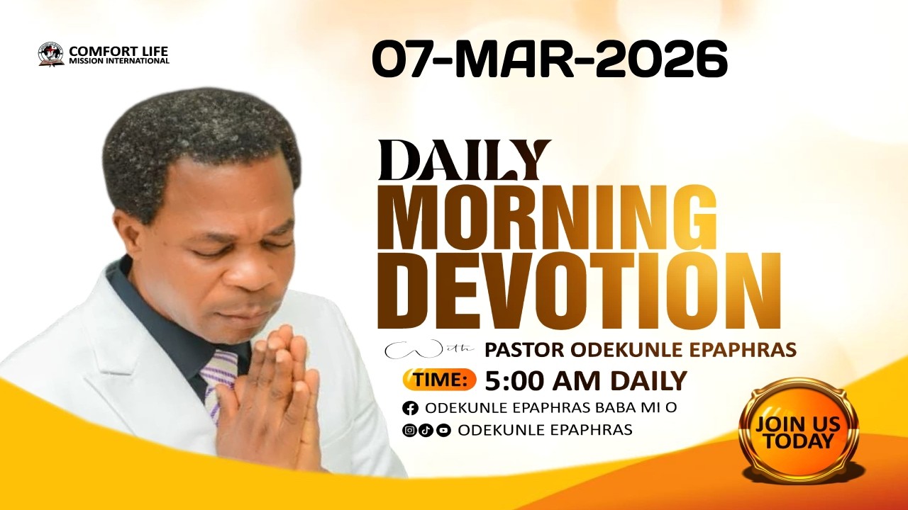 ONLINE RADIO BROADCAST WITH PASTOR ODEKUNLE EPAPHRAS _07-MAR-2026_