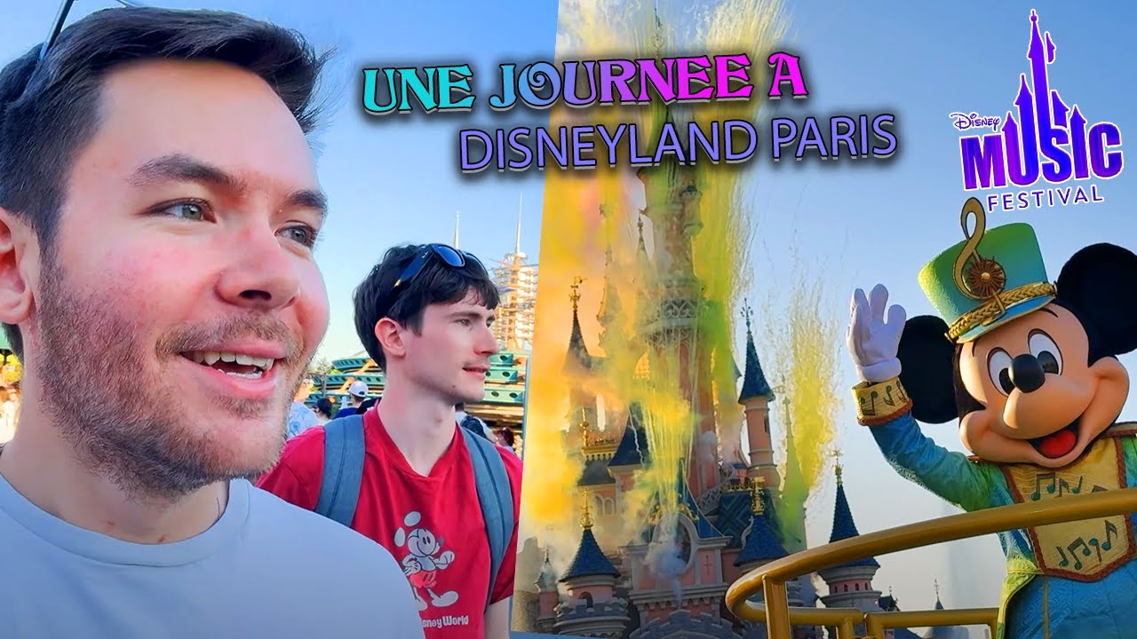 [VLOG] Une journée à Disneyland Paris - Disney Music Festival Mai 2025 ! Feat @AlexMAW ! [#43]