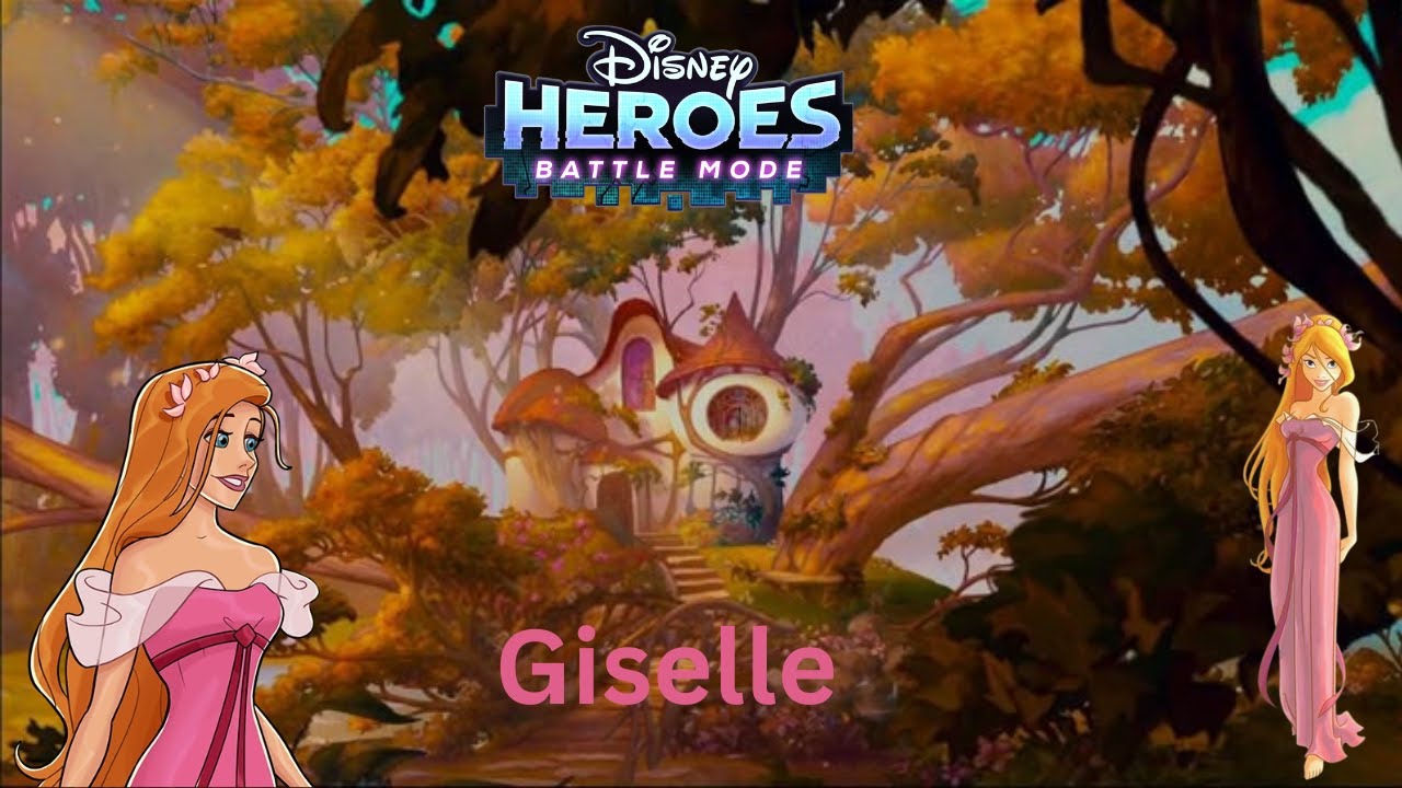Disney Heroes Battle Mode - Giselle Gameplay