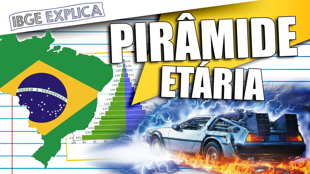 Pirâmide etária: uma viagem no tempo pelas características da população brasileira • IBGE Explica