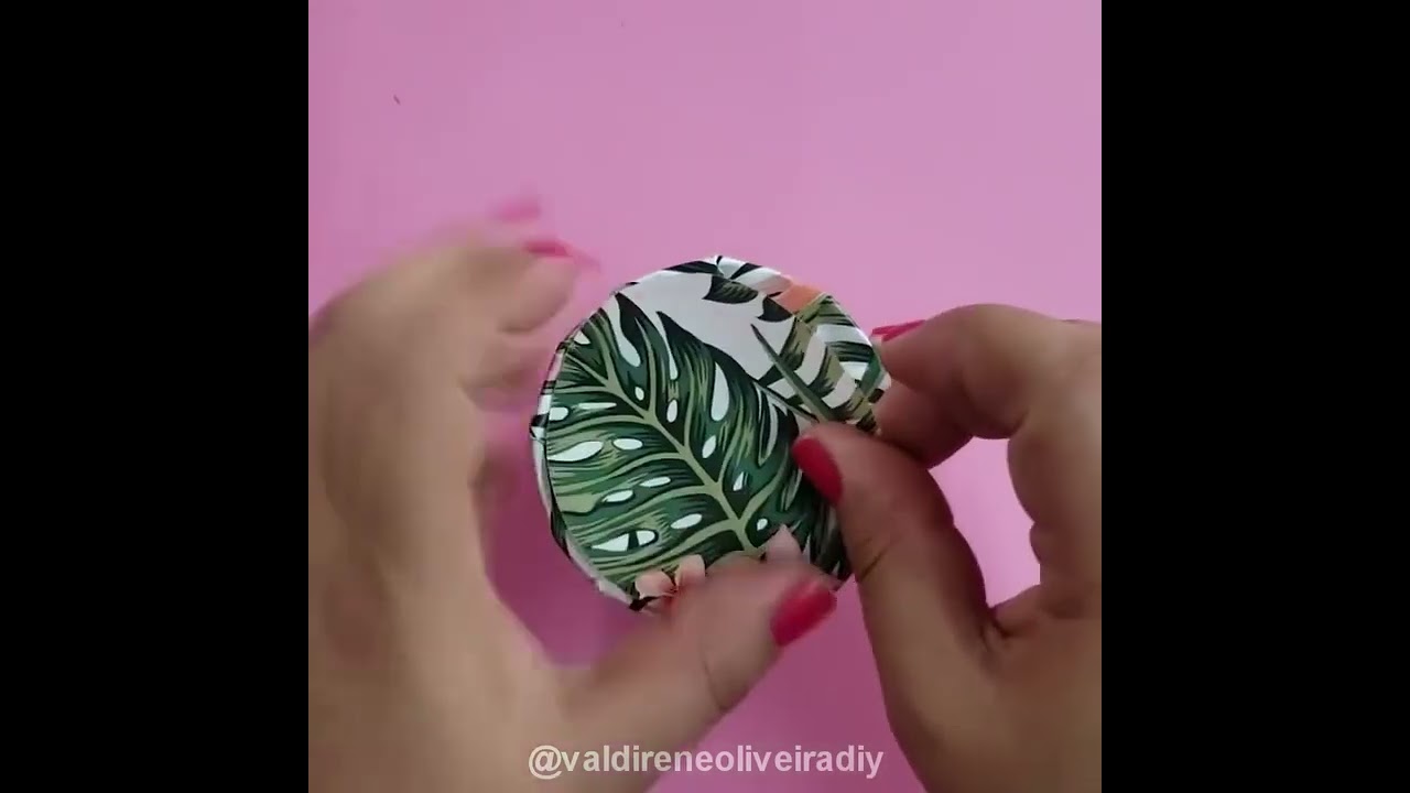 Não jogue fora as latas, hoje trago uma ideia criativa de reciclagem para você...
