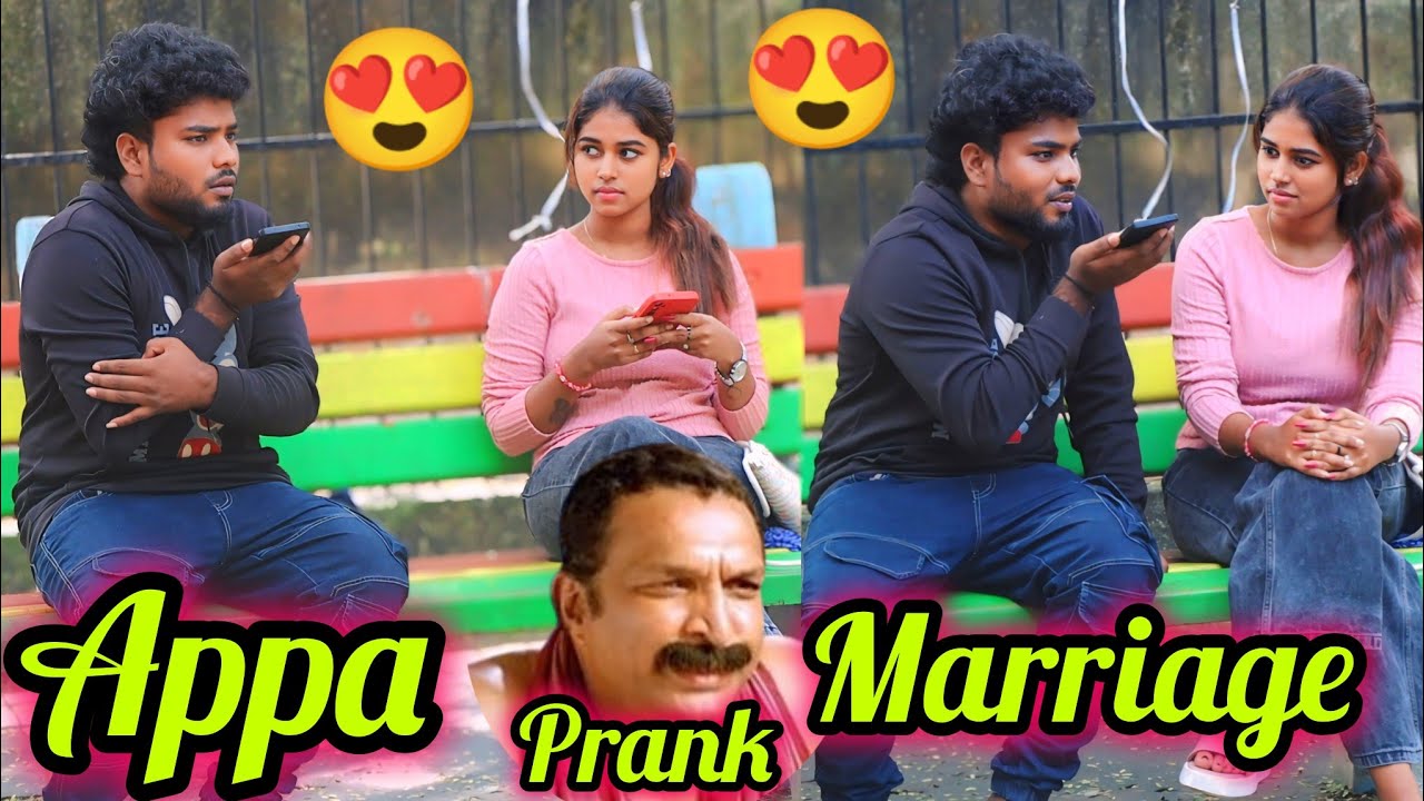 Appa marriage force prank 😂| Cute girl prank 😘| THANI KATCHI | Dharmadurai