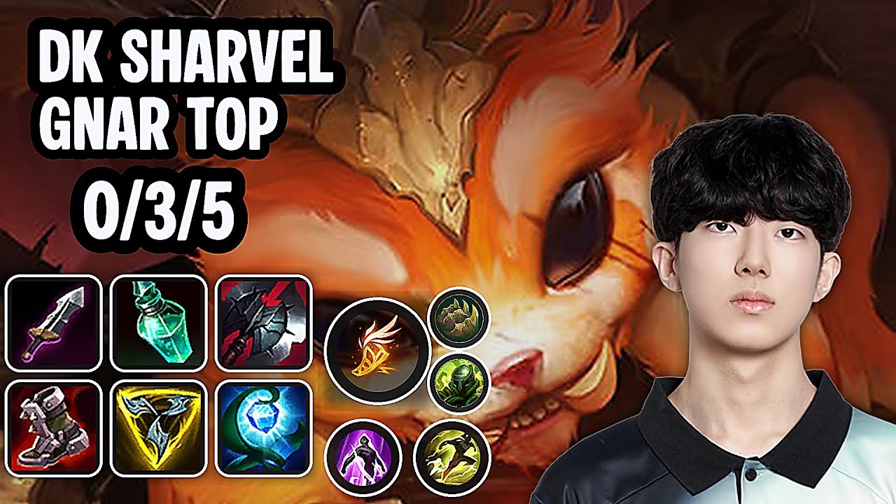 DK Sharvel Gnar Top SoloQ Replay 20260308
