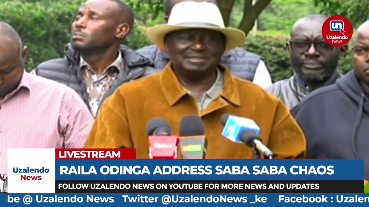 Kenya's Police Still Have Colonial Mindset! Raila Speaks On Brutality